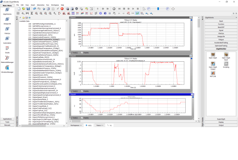 HBM nCode MDF CAN Bus Analysis Software Tool