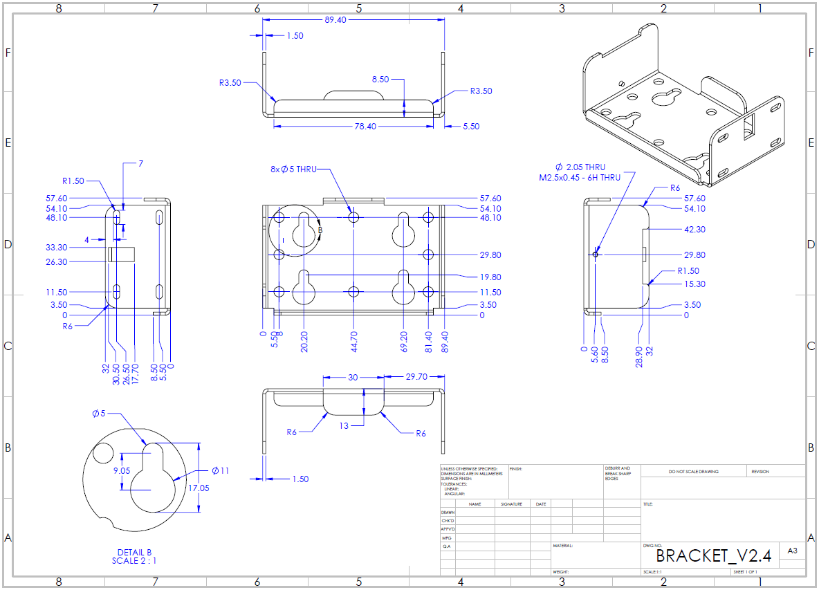 Mounting Bracket CSS Electronics